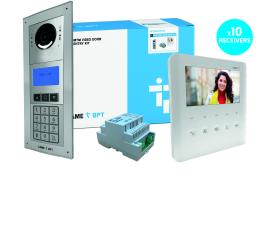 CAME (Old Part: MTMFKDPLV10) MTM 10 Way Video with Digi Keypad Flush Kit to PLX Handset