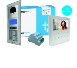 CAME (Old Part: MTMFKDPLV7) MTM 7 Way Video with Digi Keypad Flush Kit to PLX Handset