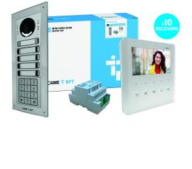 CAME (Old Part: MTMFKPLV10D) MTM 10 Way Video with Keypad Flush Kit to PLX Handset