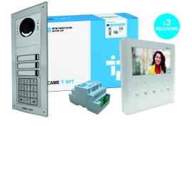 CAME (Old Part: MTMFKPLV3) MTM 3 Way Video with Keypad Flush Kit to PLX Handset