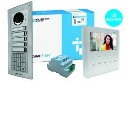 CAME (Old Part: MTMFKPLV5) MTM 5 Way Video with Keypad Flush Kit to PLX Handset