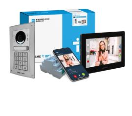 CAME (Old Part: MTMFKX7B1) MTM 1 Way Video with Keypad Flush Kit to XTS X1 Black