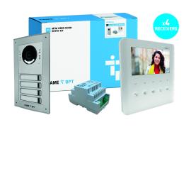 CAME (Old Part: MTMFPLV4) MTM 4 Way Video Flush Kit to PLX Handset