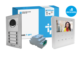 CAME (Old Part: MTMFPLV8D WIFI) MTM 8 Way Video Flush Kit to PLX WIFI Monitor