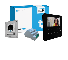 CAME (Old Part: MTMFPLVB1) MTM 1 Way Video Flush Kit to PLX Black Handset