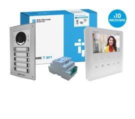 CAME (Old Part: MTMFPLVIP10D WIFI) MTM 10 Way Video Flush Kit - PLX IP Monitor