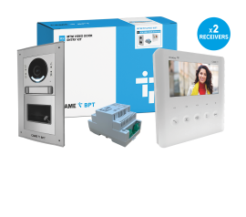 CAME (Old Part: MTMFPPLVIP2D WIFI) MTM 2 Way Video & Prox Flush Kit - PLX IP Monitor
