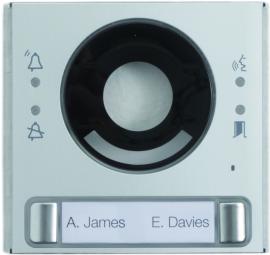 CAME (Old Part: MTMFV2P) Audio/Video Front Plate - 2 Buttons