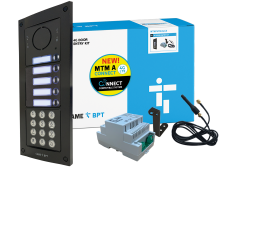 CAME (Old Part: MTMFVRKA4G5) MTM 4G Zamak Audio Flush 5 button(s) with Keypad