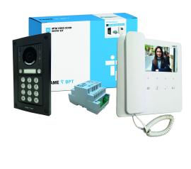 CAME (Old Part: MTMFVRKAGV1) MTM VR 1 Way Video with Keypad Flush Kit to AGT Handset