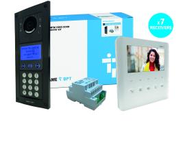 CAME (Old Part: MTMFVRKDPLV7) MTM VR 7 Way Video with Digi Keypad Flush Kit to PLX Handset