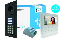 CAME (Old Part: MTMFVRKPLV3) MTM VR 3 Way Video with Keypad Flush Kit to PLX Handset