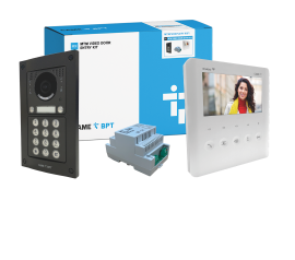 CAME (Old Part: MTMFVRKPLVIP1 WIFI) MTM VR 1 Way Video & Keypad Flush Kit - PLX IP Monitor