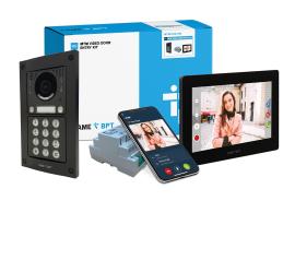 CAME (Old Part: MTMFVRKX7B1) MTM VR 1 Way Video with Keypad Flush Kit to XTS X1 Black