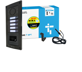 CAME (Old Part: MTMFVRPA4G5NP) MTM 4G VR 5 Way Audio & Prox Flush Kit - No Power Supply