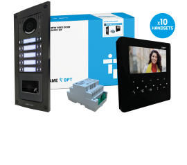 CAME (Old Part: MTMFVRPPLVB10D) MTM VR 10 Way Video w/ Prox. Flush Kit to PLX Black Handset