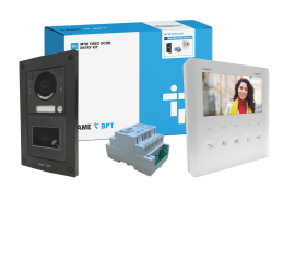 CAME (Old Part: MTMFVRPPLVIP1) MTM VR 1 Way Video & Prox Flush Kit - PLX IP Monitor