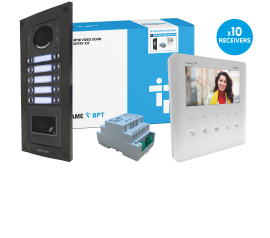 CAME (Old Part: MTMFVRPPLVIP10D WIFI) MTM VR 10 Way Video & Prox Flush Kit - PLX IP Monitor
