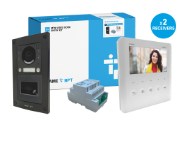 CAME (Old Part: MTMFVRPPLVIP2D) MTM VR 2 Way Video & Prox Flush Kit - PLX IP Monitor