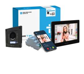 CAME (Old Part: MTMFVRX7B1) MTM VR 1 Way Video Flush Kit to XTS X1 Black