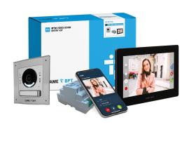 CAME (Old Part: MTMFX7B1) MTM 1 Way Video Flush Kit to XTS X1 Black