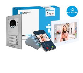 CAME (Old Part: MTMFX7W3) MTM 3 Way Video Flush Kit to XTS X1 White