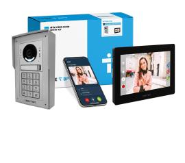 CAME (Old Part: MTMSKIP7B1) MTM  1 Way Video & Keypad Surface Kit - XTS IP 7 Black