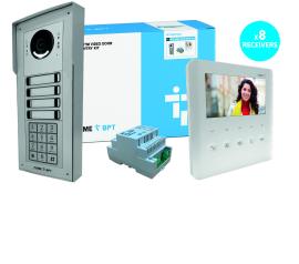 CAME (Old Part: MTMSKPLV8D) MTM 8 Way Video with Keypad Surface Kit to PLX Handset