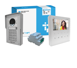 CAME (Old Part: MTMSKPLVIP1) MTM 1 Way Video & Keypad Surface Kit - PLX IP Monitor