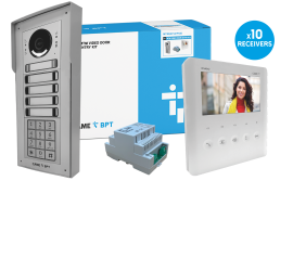 CAME (Old Part: MTMSKPLVIP10D) MTM 10 Way Video & Keypad Surface Kit - PLX IP Monitor
