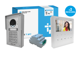 CAME (Old Part: MTMSKPLVIP2D WIFI) MTM 2 Way Video & Keypad Surface Kit - PLX IP Monitor