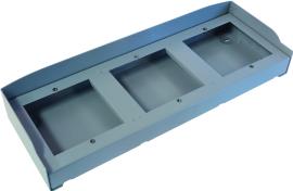 CAME (Old Part: MTMSP1M3) Wall Fitting Box with Rain Ledge for Triple 1 Module