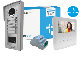 CAME (Old Part: MTMSPPLVIP5) MTM 5 Way Video & Prox Surface Kit - PLX IP Monitor
