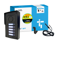 CAME (Old Part: MTMSVRA4G5NP) MTM 4G Zamak Audio Surface 5 button(s) - No Power Supply