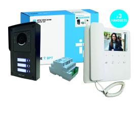 CAME (Old Part: MTMSVRAGV3) MTM VR 3 Way Video Surface Kit to AGT Handset