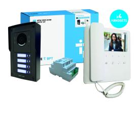 CAME (Old Part: MTMSVRAGV4) MTM VR 4 Way Video Surface Kit to AGT Handset