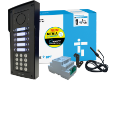 CAME (Old Part: MTMSVRKA4G10D) MTM 4G Zamak Audio Surface 10 button(s) with Keypad