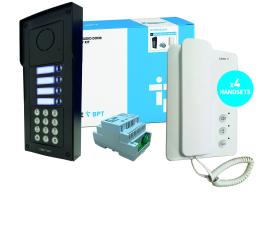 CAME (Old Part: MTMSVRKAGA4) MTM VR 4 Way Audio with Keypad Surface Kit to AGT Handset