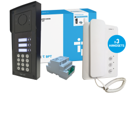 CAME (Old Part: MTMSVRKAGAX3) MTMVR 3Way Audio w/ Keypad Surface Kit to AGTA Audio Handset