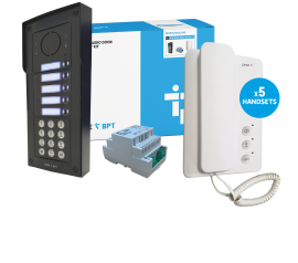 CAME (Old Part: MTMSVRKAGAX5) MTMVR 5Way Audio w/ Keypad Surface Kit to AGTA Audio Handset