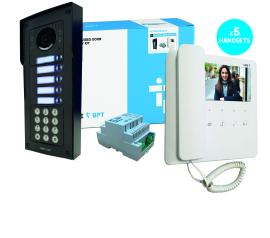 CAME (Old Part: MTMSVRKAGV5) MTM VR 5 Way Video with Keypad Surface Kit to AGT Handset