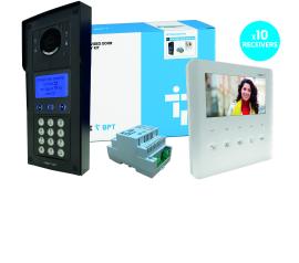 CAME (Old Part: MTMSVRKDPLV10) MTM VR 10 Way Video & Digi Keypad Surface Kit to PLX Handset