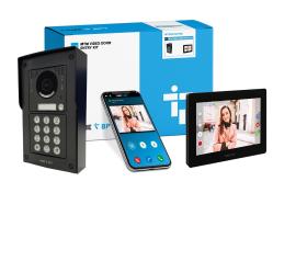 CAME (Old Part: MTMSVRKIP5B1) MTM VR 1 Way Video & Keypad Surface Kit - XTS IP 5 Black