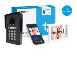 CAME (Old Part: MTMSVRKIP5W2D) MTM VR 2 Way Video & Keypad Surface Kit - XTS IP 5 White