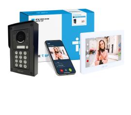 CAME (Old Part: MTMSVRKIP7W1) MTM VR 1 Way Video & Keypad Surface Kit - XTS IP 7 White