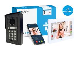 CAME (Old Part: MTMSVRKIP7W2D) MTM VR 2 Way Video & Keypad Surface Kit - XTS IP 7 White