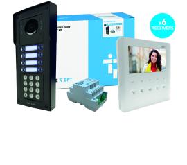 CAME (Old Part: MTMSVRKPLV6D) MTM VR 6 Way Video with Keypad Surface Kit to PLX Handset