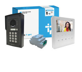 CAME (Old Part: MTMSVRKPLVIP1 WIFI) MTM VR 1 Way Video & Keypad Surface Kit - PLX IP Monitor