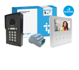 CAME (Old Part: MTMSVRKPLVIP2D WIFI) MTM VR 2 Way Video & Keypad Surface Kit - PLX IP Monitor