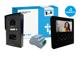 CAME (Old Part: MTMSVRPPLVB2D) MTM VR 2 Way Video w/ Prox. Surface Kit to PLX Black Handset